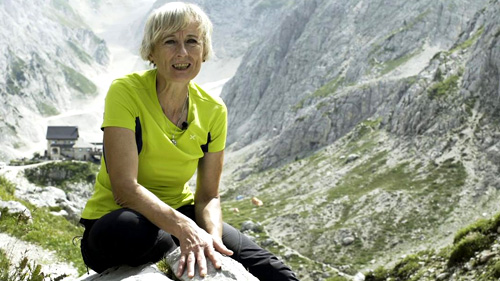 copertina Sul Monte Canin con l’alpinista Nives Meroi